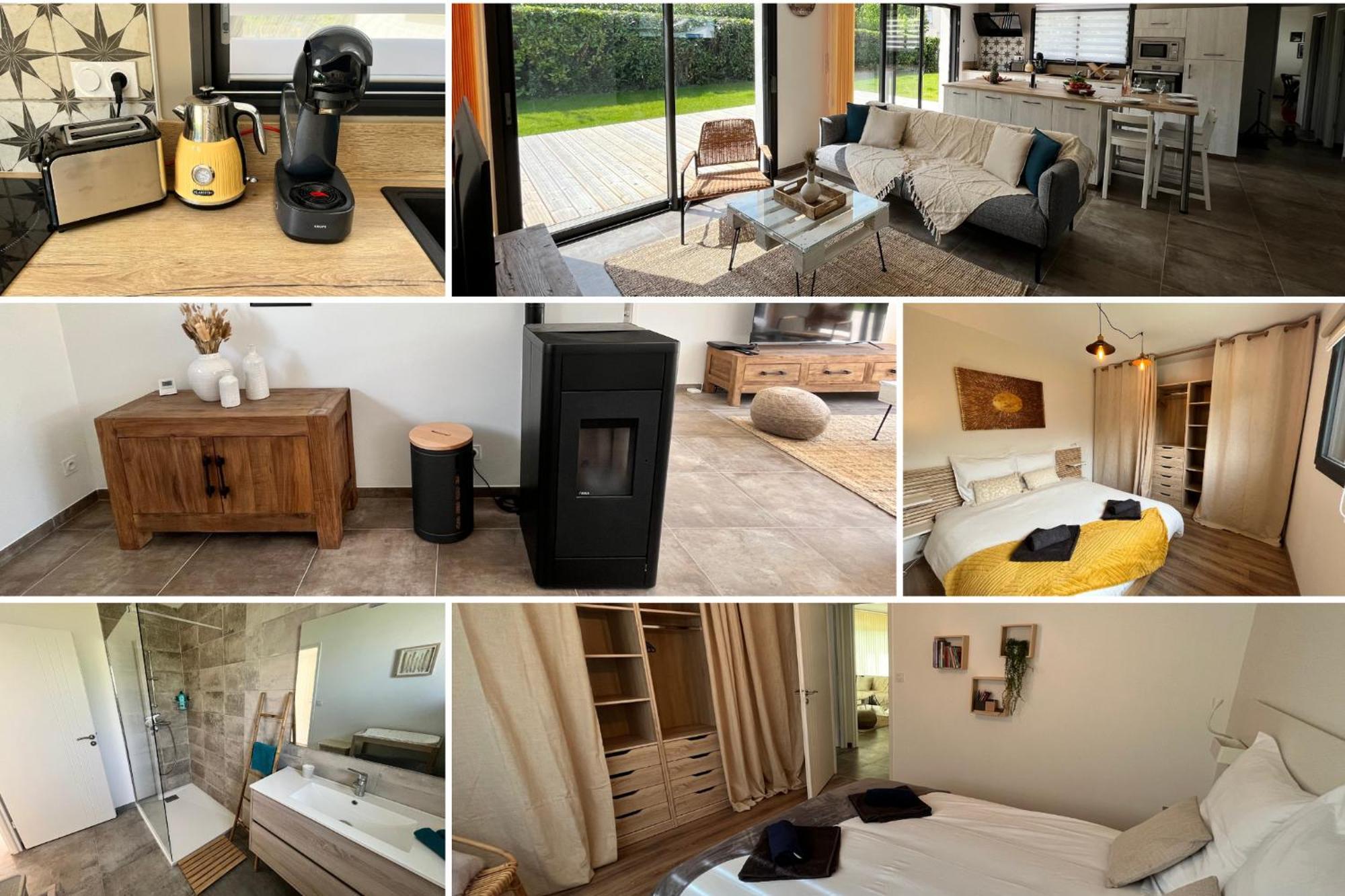 Degemer Mat ! 4* Cosy, Moderne, à 8 Min Des Plages. Hébergement de vacances *