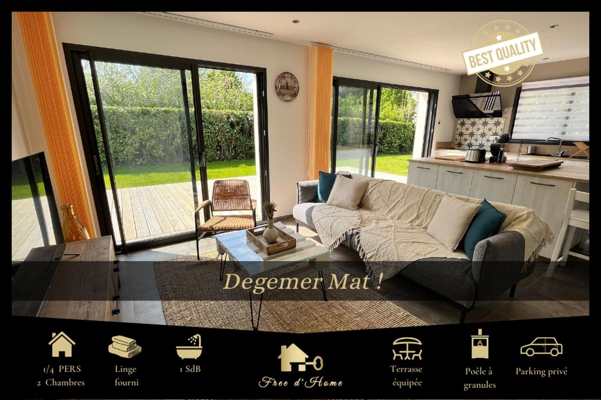 Degemer Mat ! 4* Cosy, Moderne, A 8 Min Des Plages. Moelan-sur-Mer