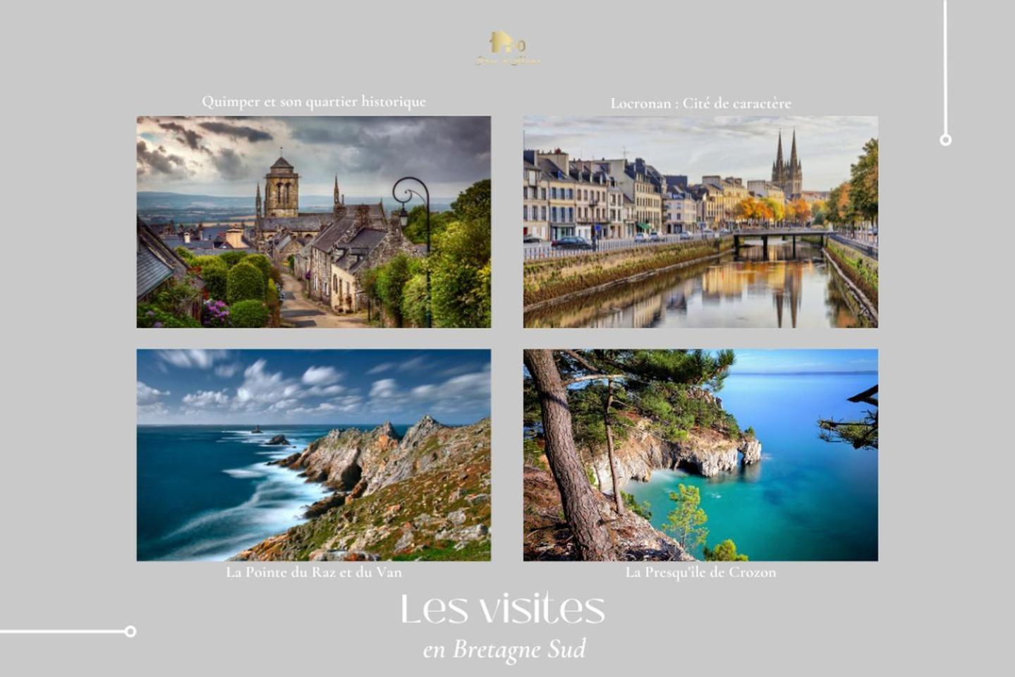 Hébergement de vacances Degemer Mat ! 4* Cosy, Moderne, à 8 Min Des Plages.